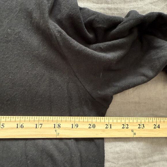 Vince Sweater Dress Long Sleeve Maxi Black Size XXL $295 Retail - Picture 5 of 9